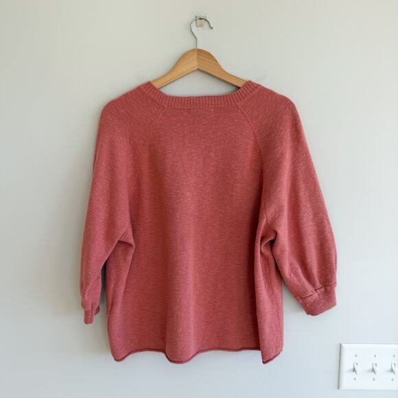 Madewell Telluride Pullover Sweater in Rost Dust S - Picture 2 of 8
